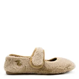thies Veganer Hausschuh "thies ® Rec Fur Ballerina" aus ultraweichem, recyceltem Fell, fair produziert – Produktbild 1 von 1