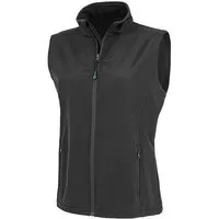 Result Genuine Recycled Result Genuine Recycled Damen Women Bodywarmer Weste Atmungsaktiv Wasserabweisend recycelt, Schwarz, – Produktbild 1 von 1