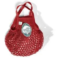 Filt Filt Bio Netztasche Small mit kurzem Henkel, Rot, – Produktbild 1 von 1