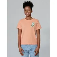watapparel watapparel T-Shirt Frauen Strandkorb, Fraiche peche, – Produktbild 1 von 1
