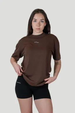Boldwill Boldwill Damen vegan T-Shirt Walnussbraun – Produktbild 1 von 1