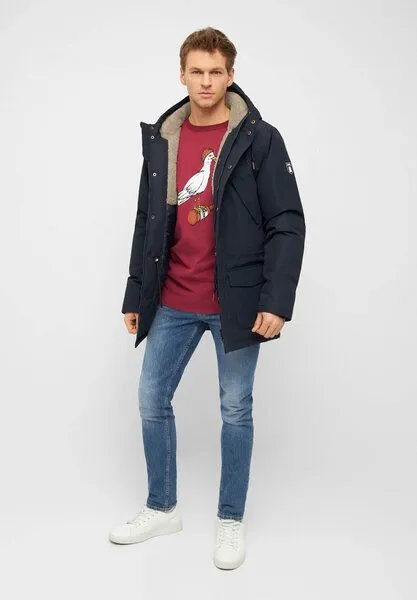 derbe derbe Winterjacke „Festholm“, Navy cobblestone, – Produktbild 3 von 4