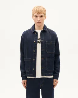 thinking mu Thinking MU Herren vegan Jacke Gus Denim Dunkelblau – Produktbild 1 von 1