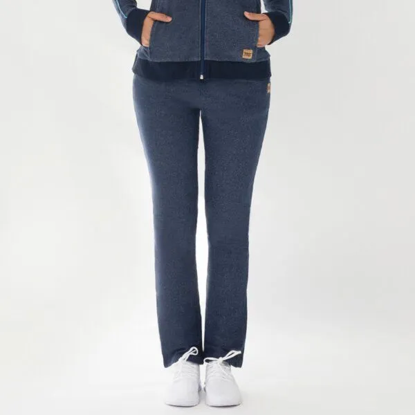 TAO Sportswear TAO Sportswear Lange Damen Jogginghose FLEUR aus Bio-Baumwolle, Blau, – Produktbild 1 von 4