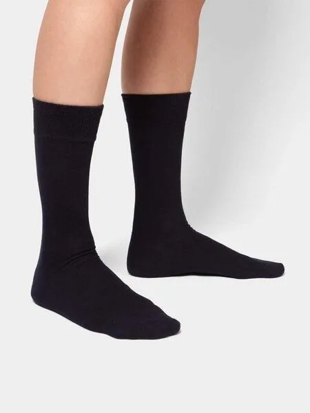 DillySocks DillySocks High Rise Socken im 3er-Pack aus Biobaumwoll-Mix, Schwarz, – Produktbild 6 von 6