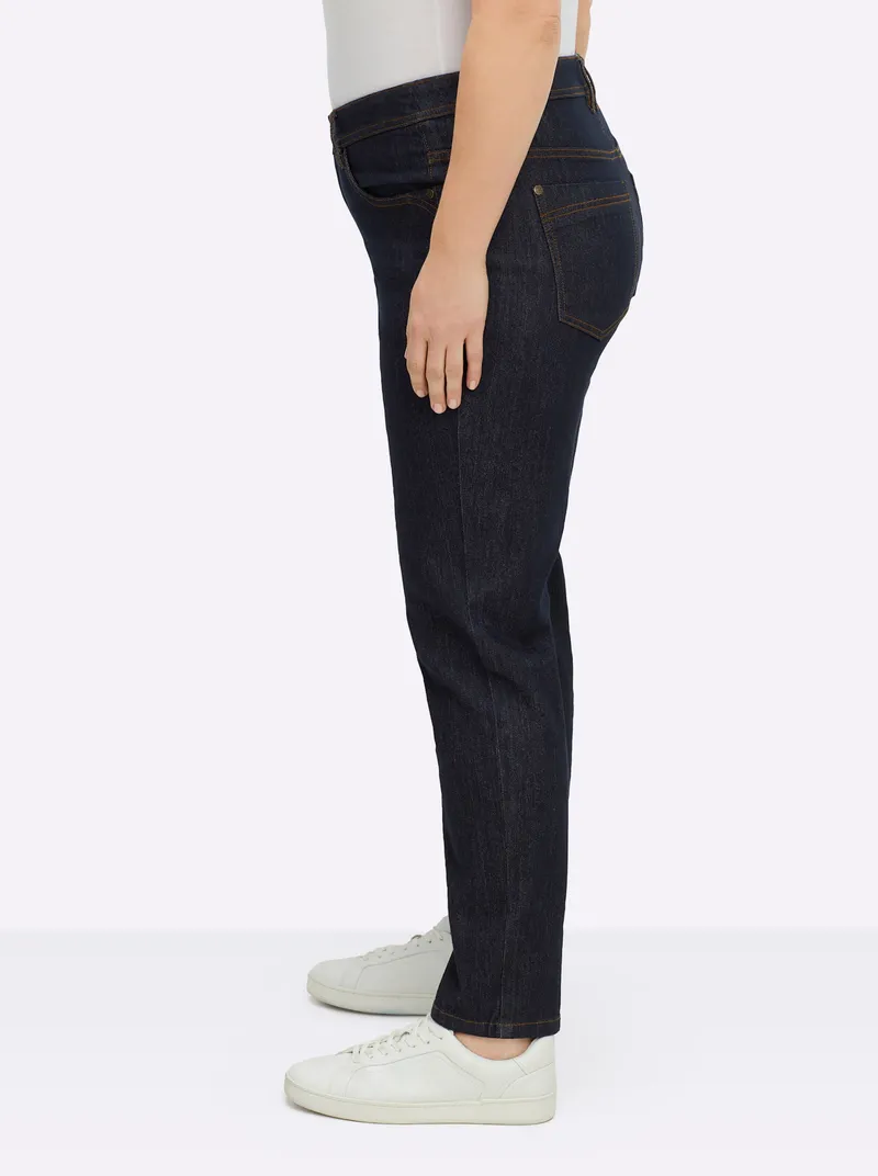 sheego Jeans blue-black, Blue-black, – Produktbild 2 von 2