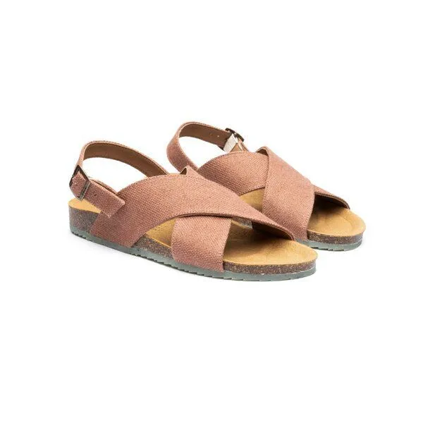 Zouri ZOURI Vegane Sandale Modell: Coral, Rosa (camel), – Produktbild 1 von 3