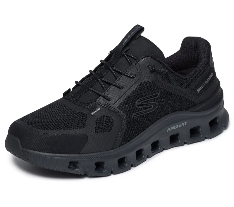 Skechers Skechers ARCH FIT GLIDE-STEP PRO Slip-On Sneaker Schlupfschuh, Halbschuh, Freizeitschuh, Schwarz, – Produktbild 1 von 5