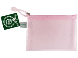 FolderSys FolderSys Kleinkram-Beutel "Candy Bag" mit RV, DIN A6, EVA, pastell rosé transparent – Produktbild 1 von 1