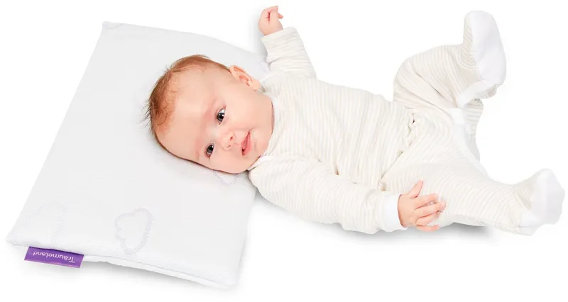 Träumeland Träumeland Babykissen care WOLKE Babykopfkissen, Weiß, – Produktbild 3 von 5