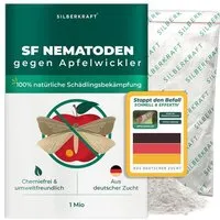 Silberkraft Silberkraft SF Nematoden gegen Apfelwickler, Walnussfruchtfliege & Thripse – Produktbild 1 von 1
