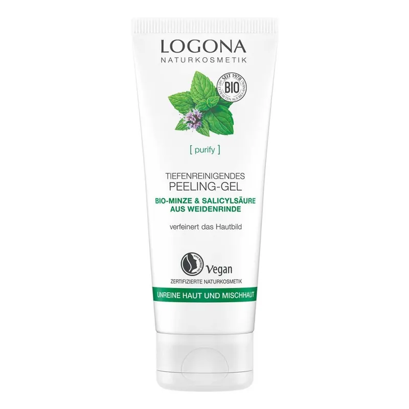 LOGONA LOGONA Tiefenreinigendes Peeling-Gel – Produktbild 1 von 2