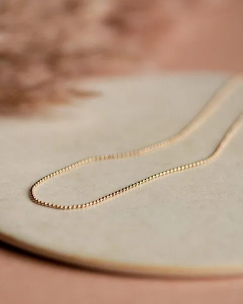 lille mus lille mus Kette 'Kügelchen' 925, Gold, – Produktbild 1 von 4
