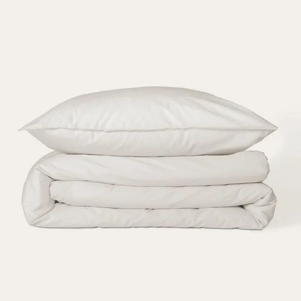 Kushel Towels Kushel Towels Bettwäsche SET aus Deckenbezug und Kissenbezug, Dream cream (weiss), – Produktbild 2 von 4