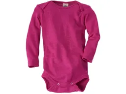 Cosilana Cosilana Baby Body Langarm Wolle Seide pink Gr. 86/92 – Produktbild 1 von 1