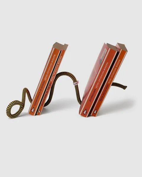 soulseil soulseil Wein-/ Bücherständer 2 in 1, Seil, Rosa, – Produktbild 4 von 4