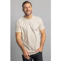 DIRTS dirts Premium Blank T-Shirt SLIM, Dusty olive, – Produktbild 2 von 5