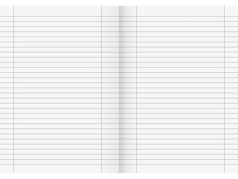 Baier & Schneider Schulheft Schulheft A4 liniert Lineatur 27 16 Blatt mehrfarbig, liniert mit Randlinie innen und außen – Produktbild 1 von 2