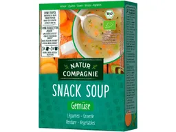 Natur Compagnie Natur Compagnie Bio-Gemüsecremesuppe 'Snack Soup', Gemüse, 3 x 18 g – Produktbild 1 von 1