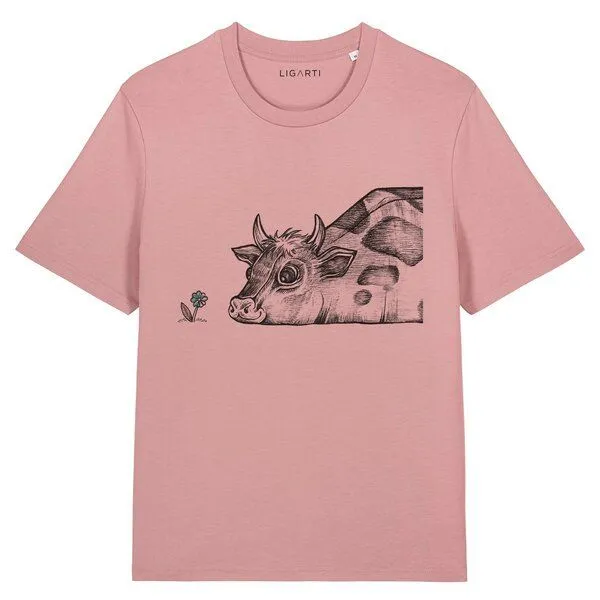 LIGARTI LIGARTI T-Shirt – Rita, Altrosa, – Produktbild 1 von 3