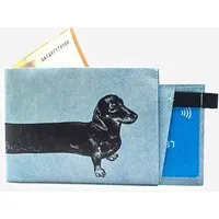 paprcuts paprcuts RFID Portemonnaie Pro, Sausage dog 2.0. (hellblau), – Produktbild 1 von 1
