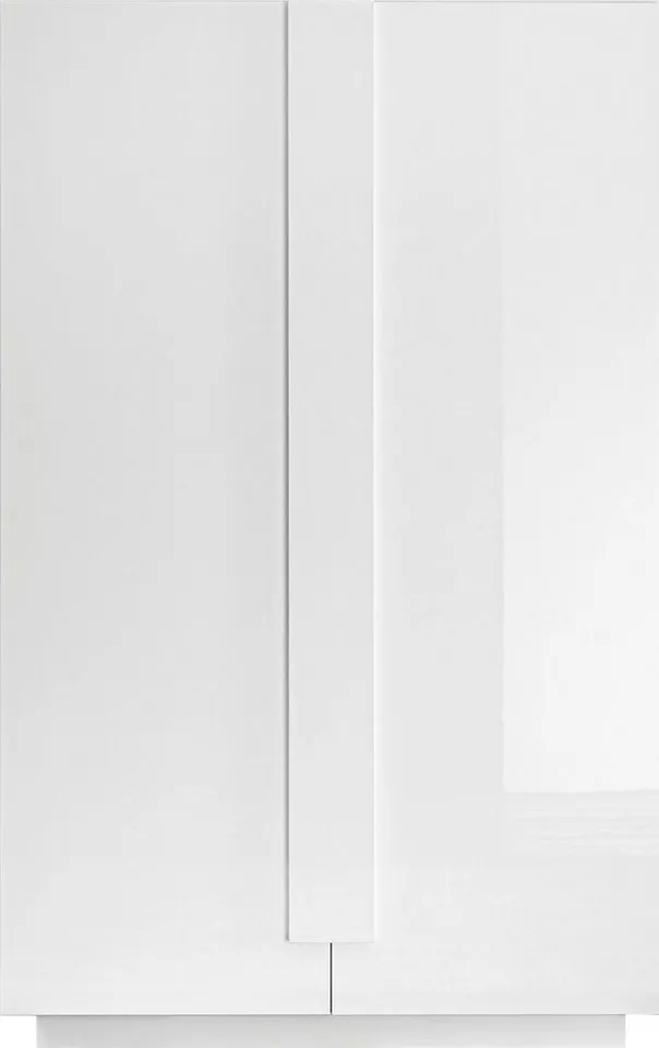 Home affaire Mehrzweckschrank Jupiter, Höhe 193 cm, Stauraumschrank 2 Türen - Soft Closing, Highboard, moderne Griffblende, FSC®, cleveres Stauraumkonzept, Weiß, – Produktbild 2 von 5