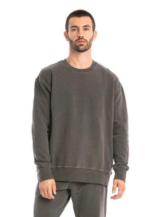 RAVENS VIEW IBIZA RAVENS VIEW IBIZA Herren vegan Sweatshirt Mistral Anthrazit, Dunkelgrau, – Produktbild 2 von 2
