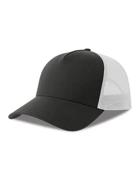 Atlantis Headwear Atlantis Headwear Damen / Herren Netz Cap 30 Farben, Dunkelgrau/weiss, – Produktbild 1 von 3
