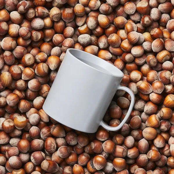 elasto elasto Mehrweg-Tasse aus Kunststoff, Haselnuss, – Produktbild 2 von 2
