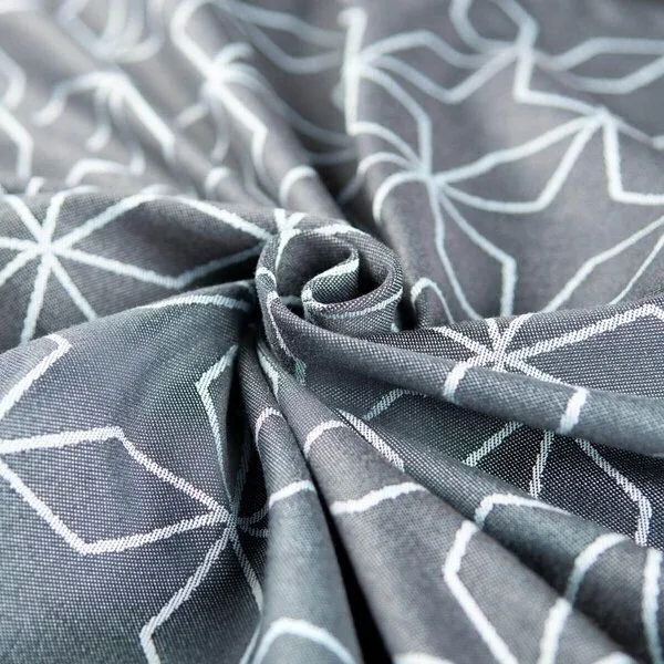 Hoppediz Hoppediz Babytragetuch - Ring-Sling kbA, Malmö aqua, – Produktbild 4 von 4