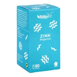 BjökoVit Zink Bisglycinat 25 mg vegan Kapseln – Produktbild 1 von 1