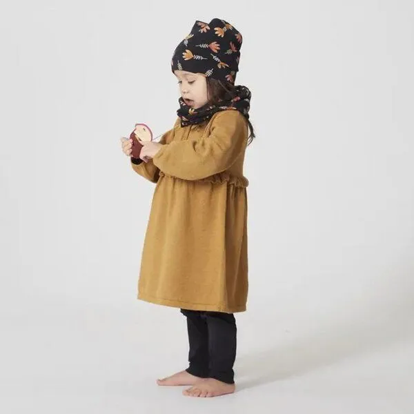 Sense Organics sense-organics Kinder-Strickkleid Flora von Sense Organics GOTS – Produktbild 1 von 4