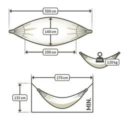 La Siesta La Siesta Hängematte Brisa lime,140x200cm,Einzel – Produktbild 1 von 1