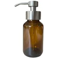 Greencult Greencult Schaumspender mit Braunglas, Silber, – Produktbild 1 von 1