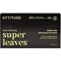 Attitude Attitude Super Leaves Körperseife für Männer - Matcha & Bergamotte – Produktbild 1 von 1