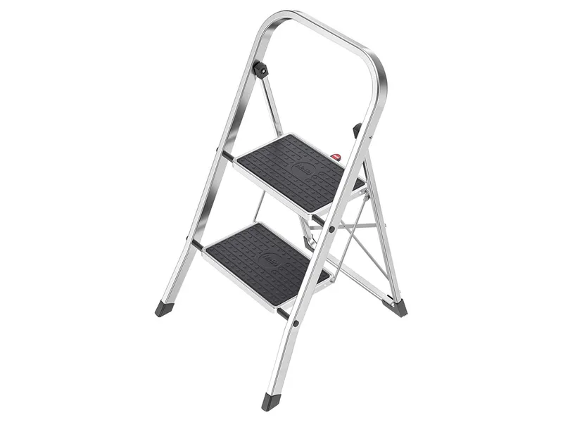 Hailo Hailo Trittleiter "K70 StandardLine", 2 Stufen, aus Aluminium – Produktbild 1 von 1