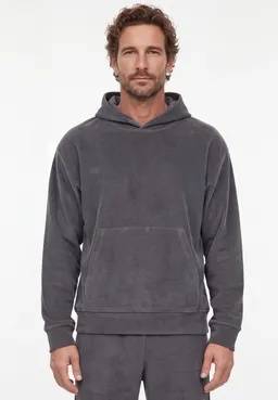 ORGANICATION ORGANICATION Herren vegan Hoodie Aus Cord In Shadow Grey – Produktbild 1 von 1
