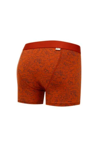 A-Dam A-Dam Orangefarbene Boxer Briefs Ginger Scoutmap – Produktbild 3 von 5