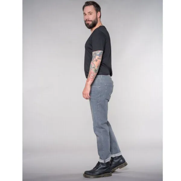 Feuervogl Feuervogl Finn SlimFit | Medium Waist | Medium Grey – Produktbild 1 von 4