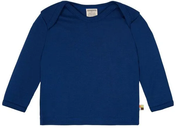 loud + proud loud + proud Babys & Kinder Shirt uni, GOTS-zertifiziert, Ultramarin(blau), – Produktbild 2 von 2
