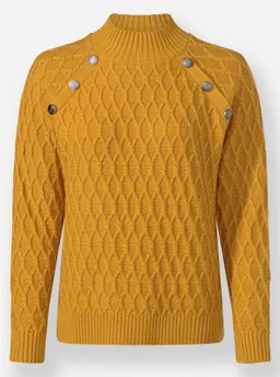 Witt Stehkragenpullover ocker – Produktbild 1 von 1