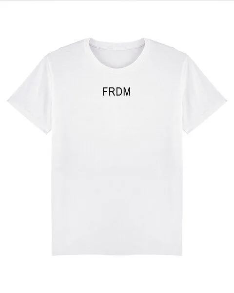 Human Family Human Family Herren Bio T-Shirt Rolls - Freedom, Weiß, – Produktbild 1 von 3