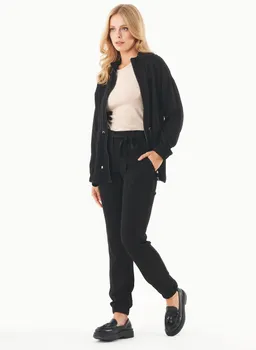 ORGANICATION ORGANICATION Damen vegan Jogginghose Ecovero Schwarz – Produktbild 1 von 1