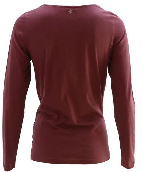 Alma & Lovis Alma & Lovis Cascade Shirt, Dunkelrot, – Produktbild 2 von 2