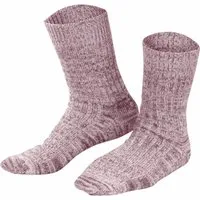Living Crafts Living Crafts Norwegersocken "Jean", bordeaux mouliné 39-42 – Produktbild 1 von 1