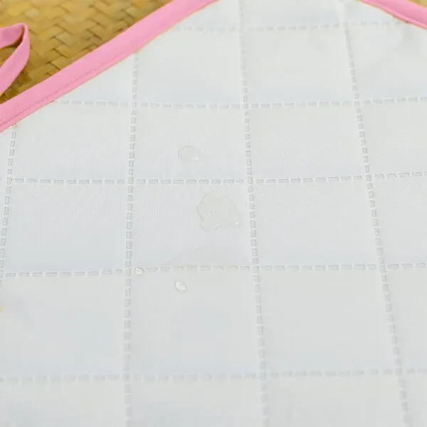 PAPATE PAPATE Wickelunterlage für unterwegs aus Bio-Baumwolle, Rosa, – Produktbild 3 von 3