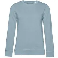 B&C Collection B&C Collection Damen Inspire Crew Neck Sweatshirt Pullover, Blue fog, – Produktbild 1 von 1