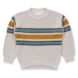Sense Organics sense-organics Sense Organics Strick Pullover Geringelt Bio Baumwolle – Produktbild 1 von 1