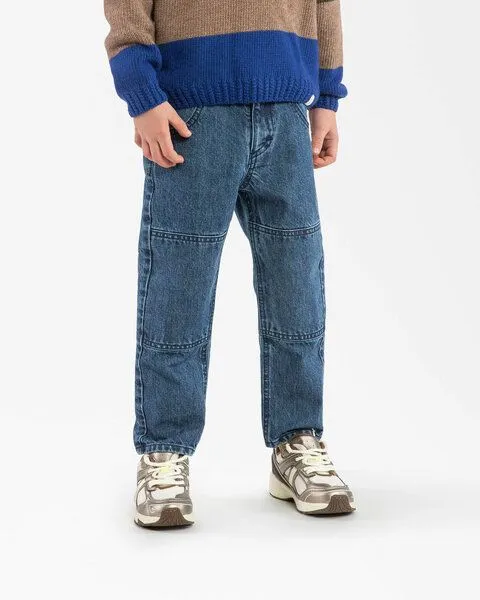 MATONA Matona Jeans für Kinder aus Bio-Baumwolle / Denim Pants, Classic blue, – Produktbild 1 von 3