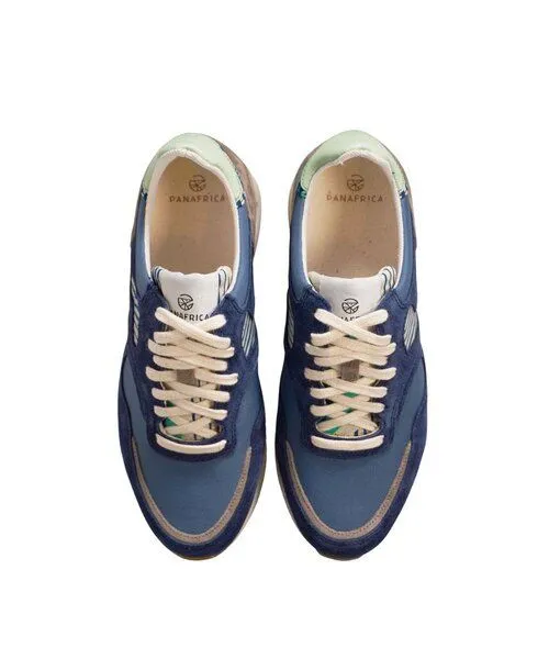 PANAFRICA PANAFRICA Arusha - Unisex Recycling Sneaker, Cobalt (blau), – Produktbild 4 von 4